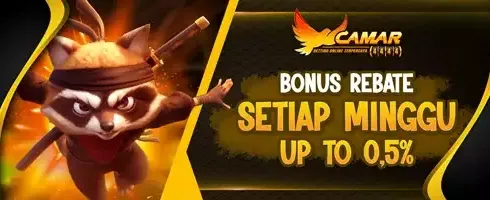 Rebate Mingguan Slot Game promotional banner